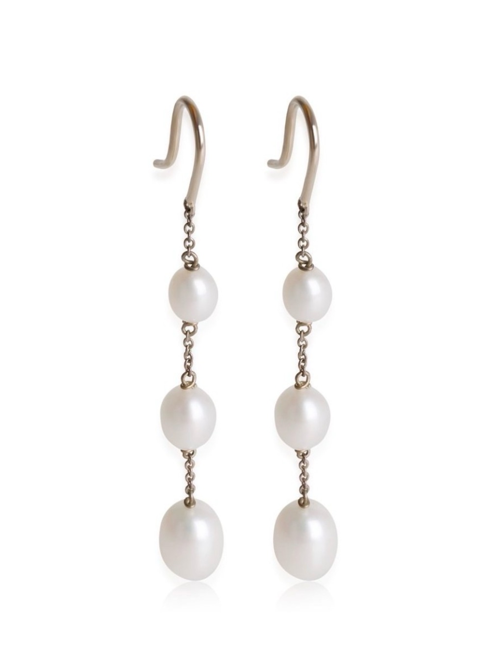 Tiffany Elsa Peretti®Pearls by the Yard™ Chain Earrings